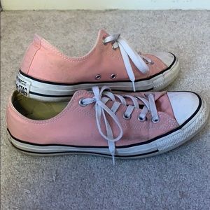Bubblegum pink Converse